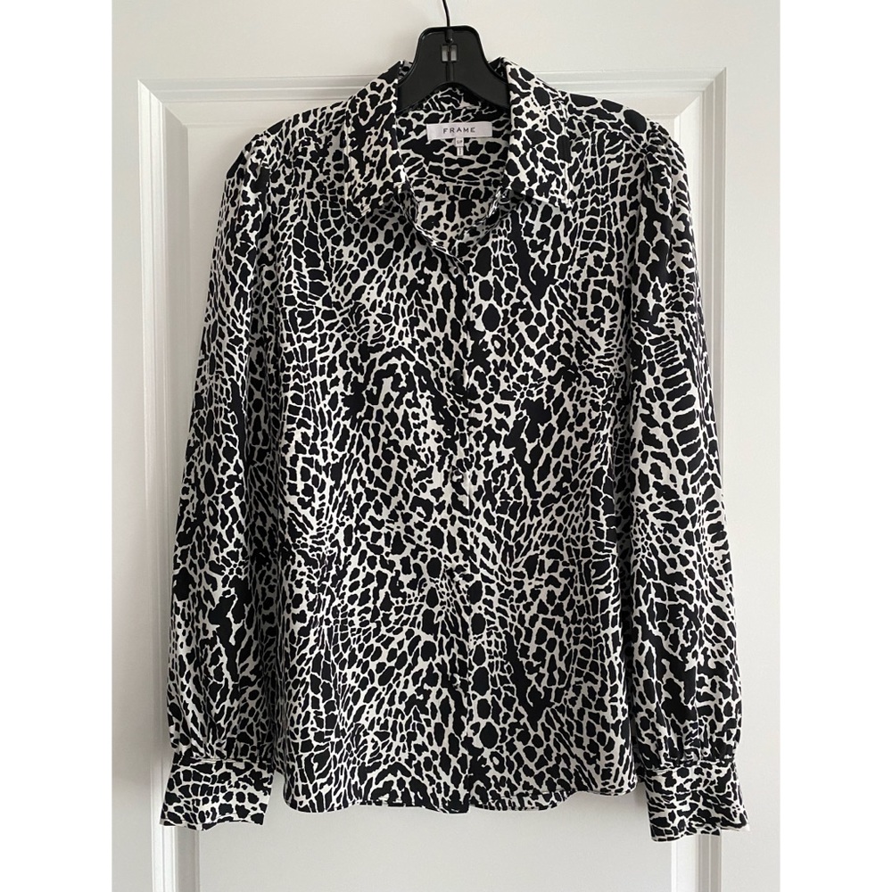 Frame Denim Silk Blouse